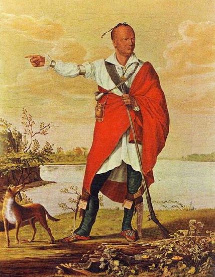 William Berczy Oil portrait of Joseph Brant oil painting picture